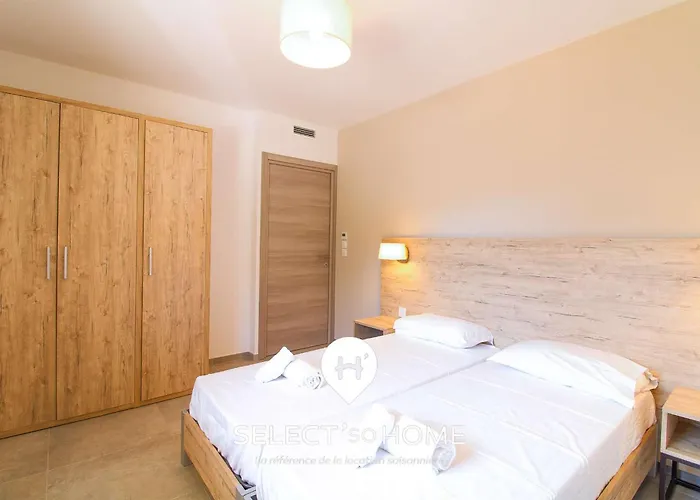 公寓 Select'sohome - Pour 6 Personnes Avec Vue Mer, Parking Prive Et Piscine A Saint-clair - 180sud-b11 勒拉旺杜